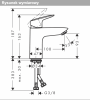 Hansgrohe Logis Jednouchwytowa bateria umywalkowa 100 CoolStart bez kompletu odpływowego chrom 71103000